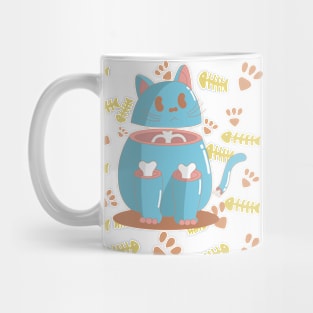 silly cat Mug